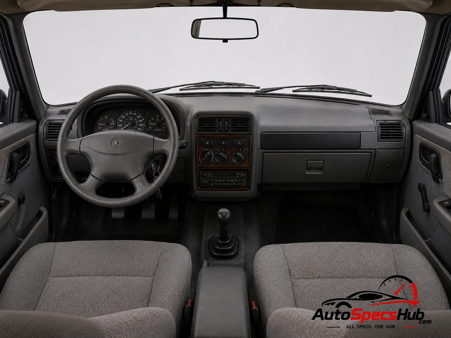 1997 GAZ Volga 3110 interior dashboard and front cabin