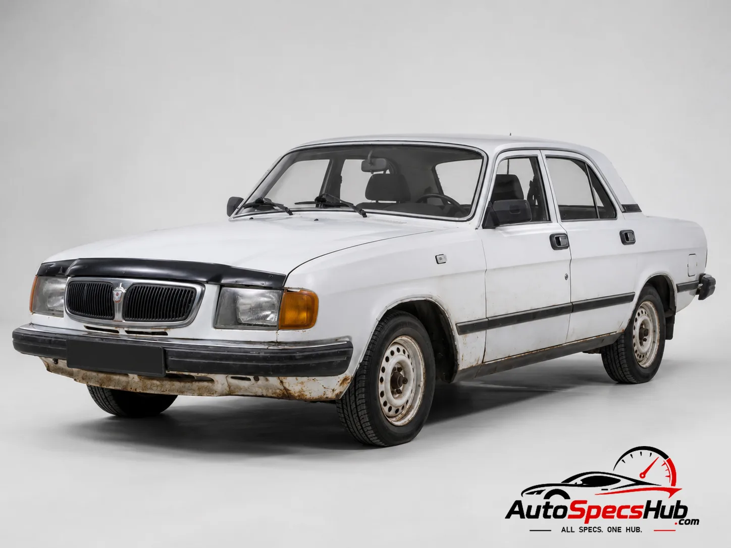 1995 GAZ Volga 3102-2.3 front three-quarter view