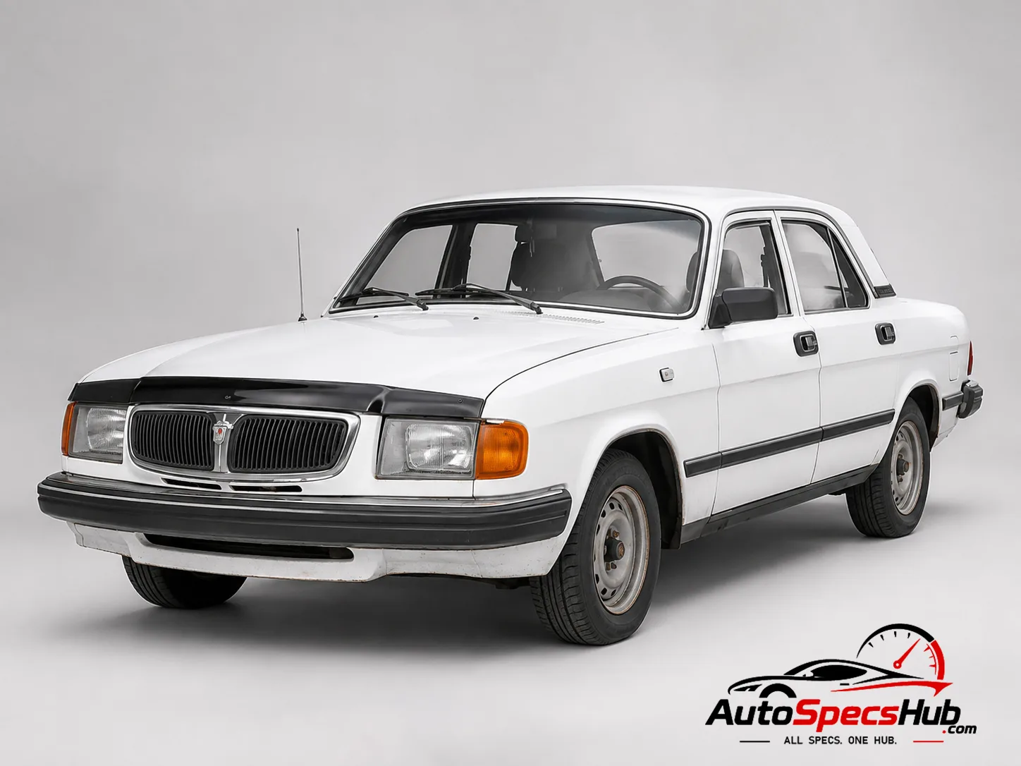 1995 GAZ Volga 3102 front three-quarter view