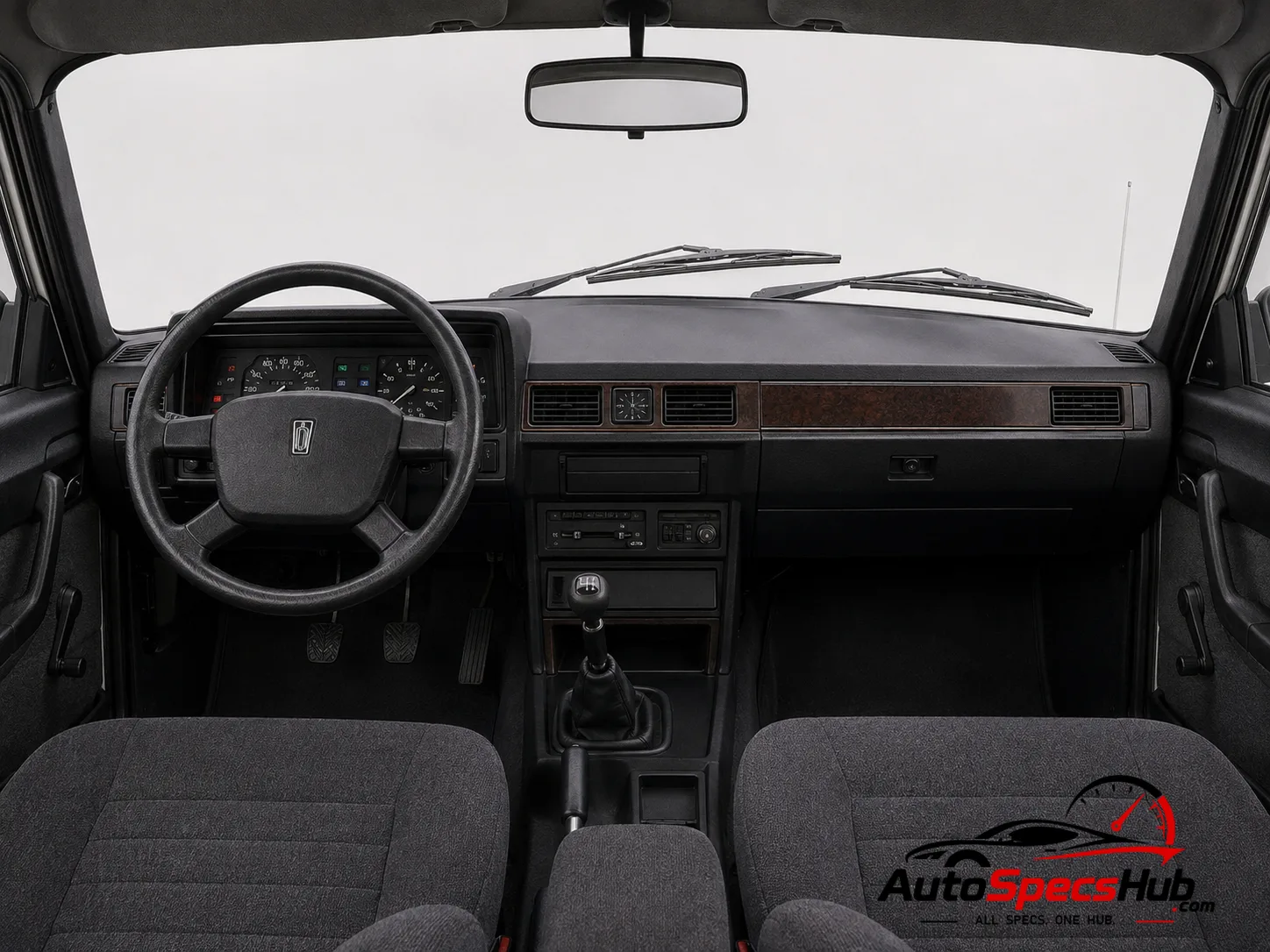 1995 GAZ Volga 3102 interior dashboard and front cabin