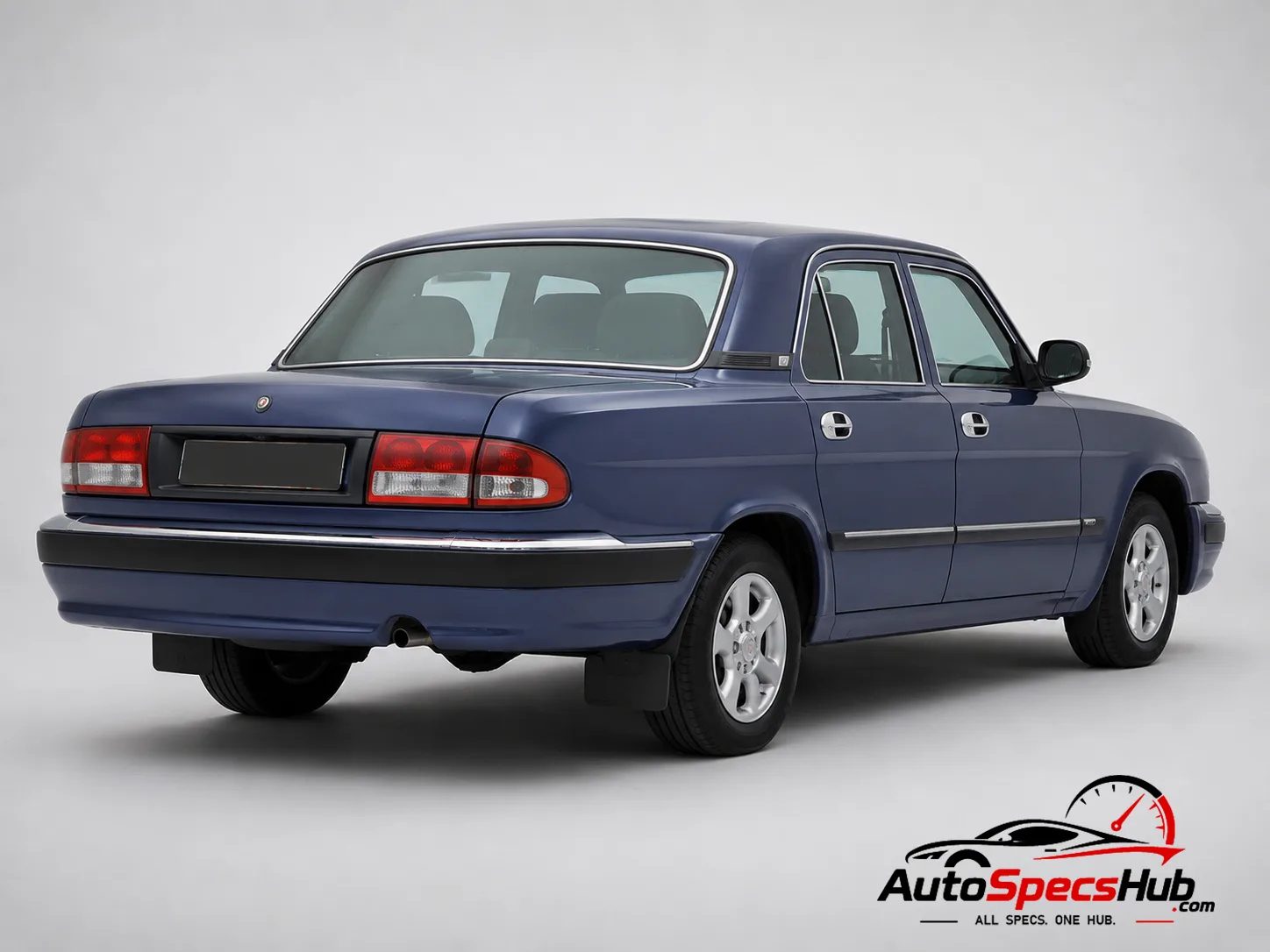 2002 GAZ Volga 3110-311 rear three-quarter view