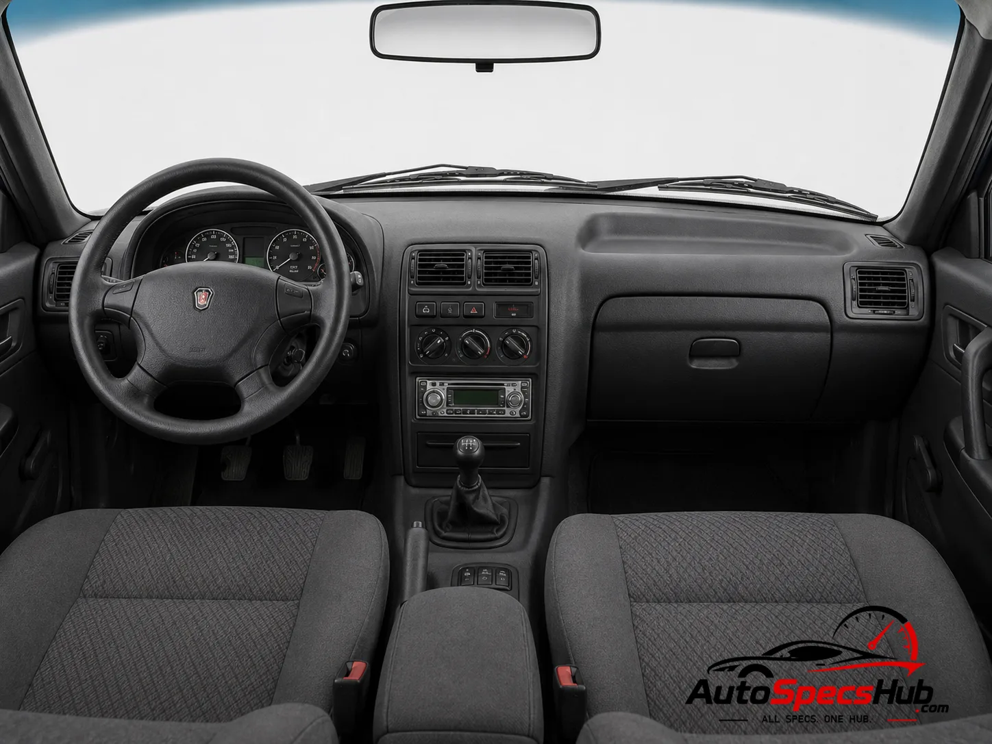 2002 GAZ Volga 3110-311 interior dashboard and front cabin