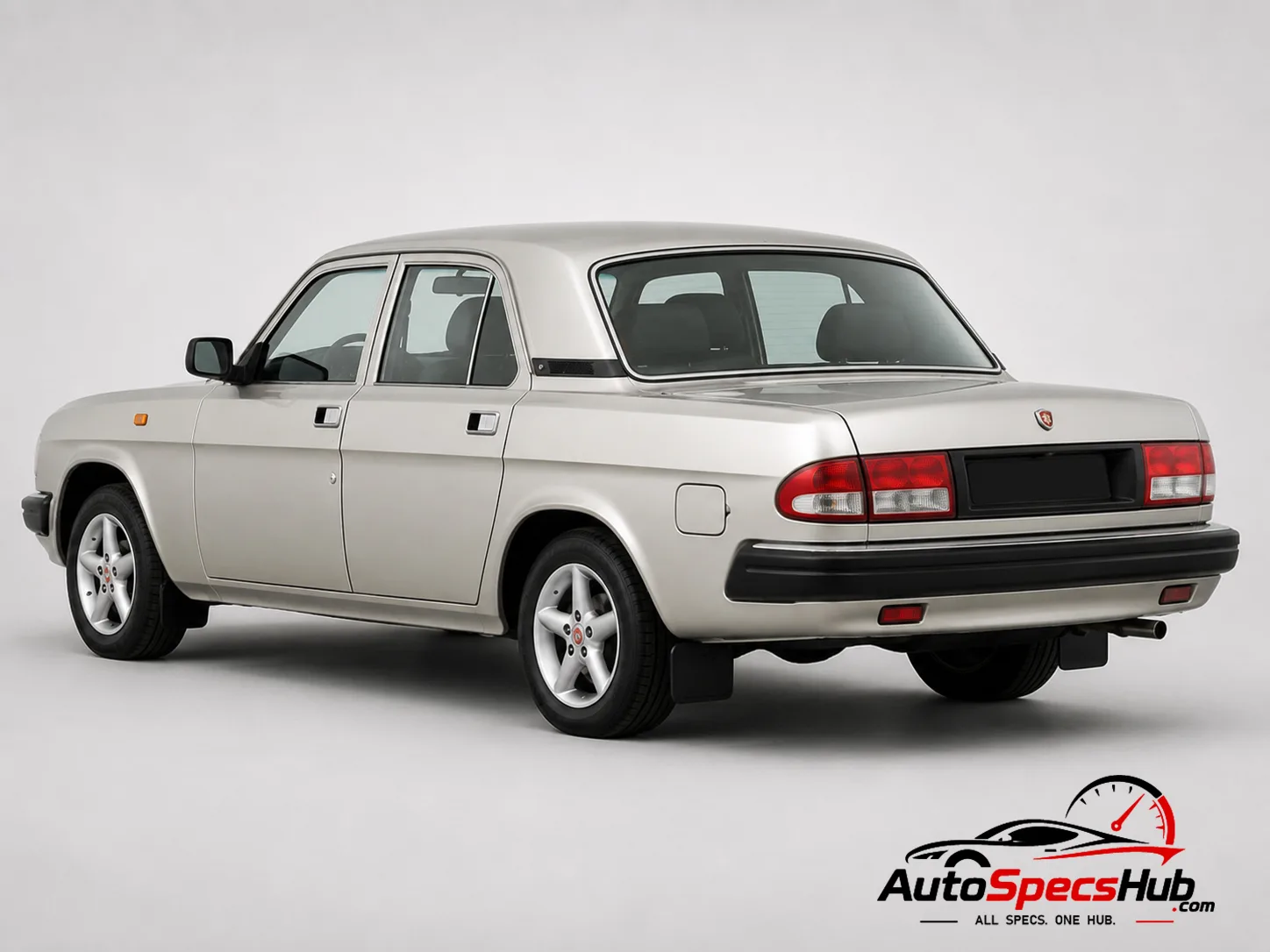 1999 GAZ Volga 3110-311 rear three-quarter view