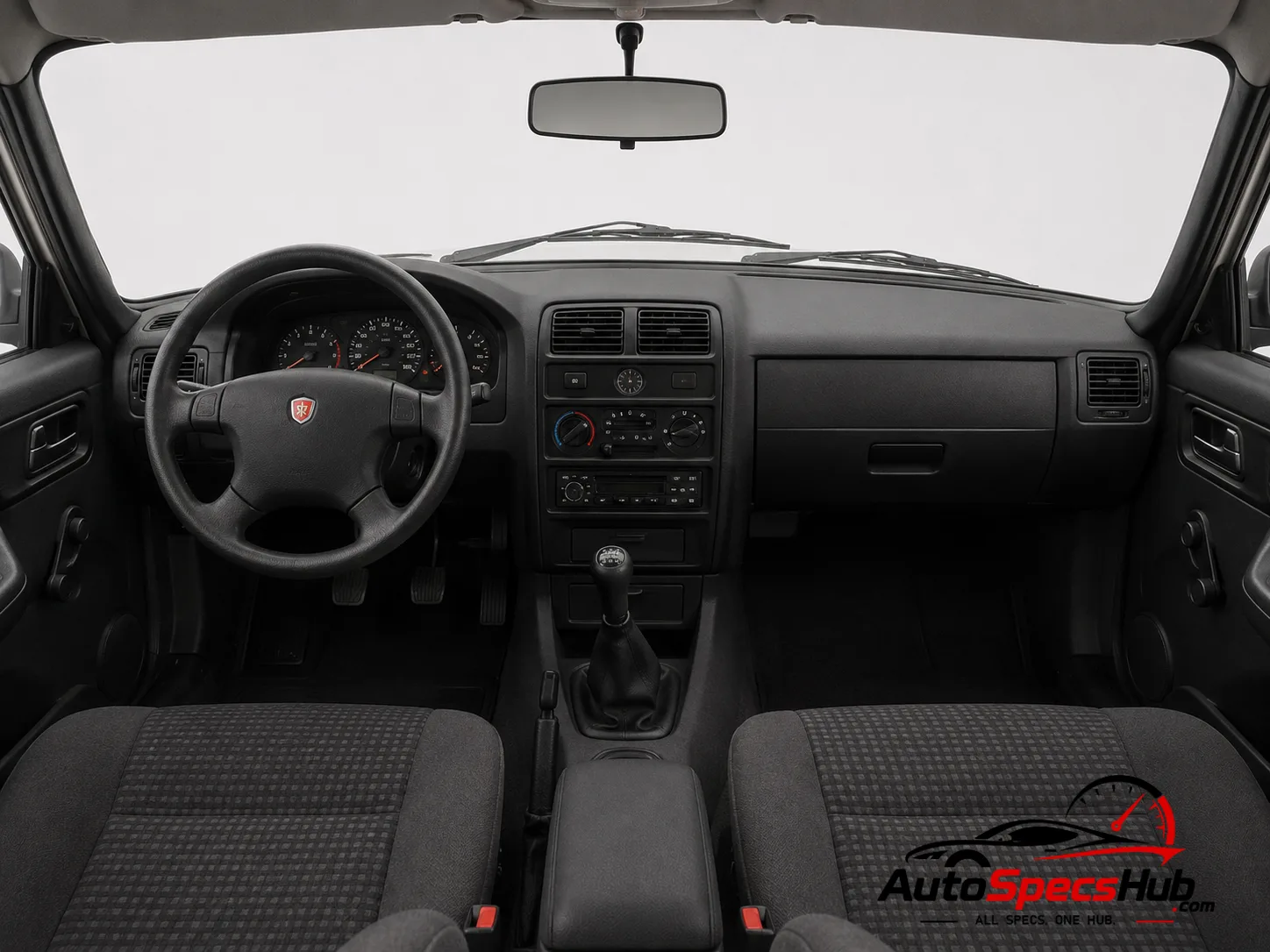 1999 GAZ Volga 3110-311 interior dashboard and front cabin