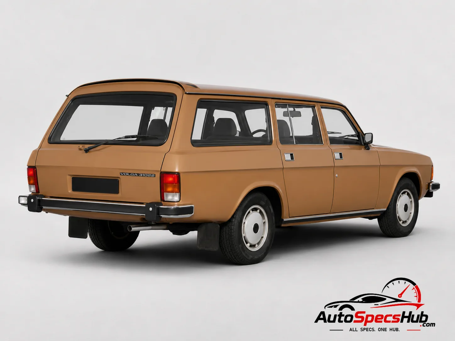 1995 GAZ Volga 31022 Universal rear three-quarter view