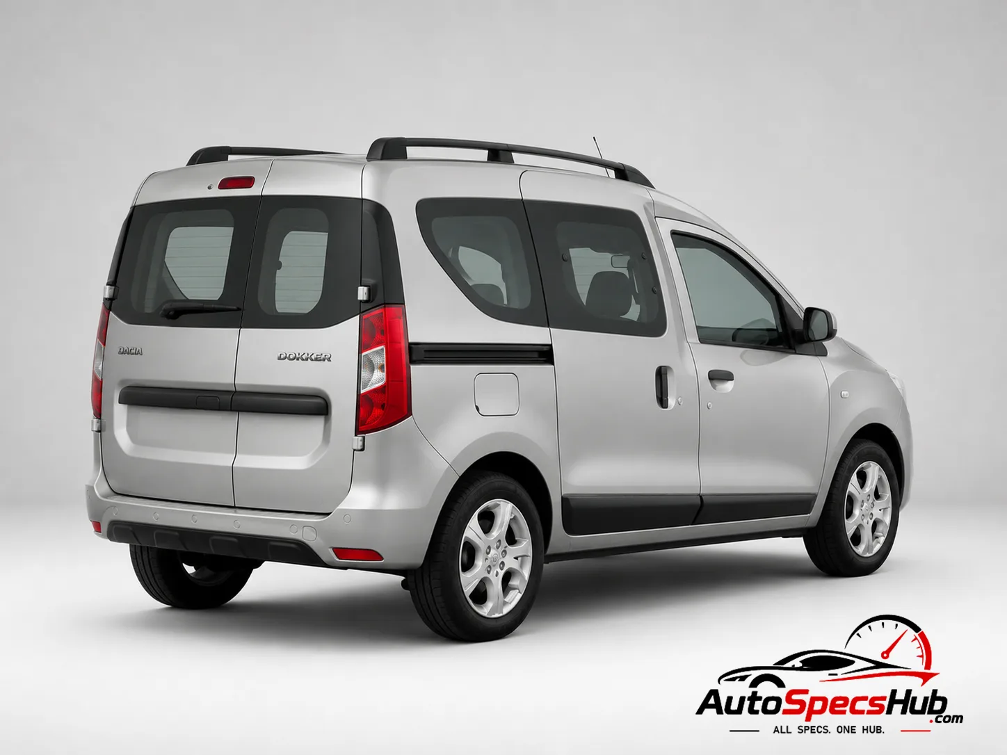 2014 Dacia Dokker Stepway TCe 115 rear three-quarter view