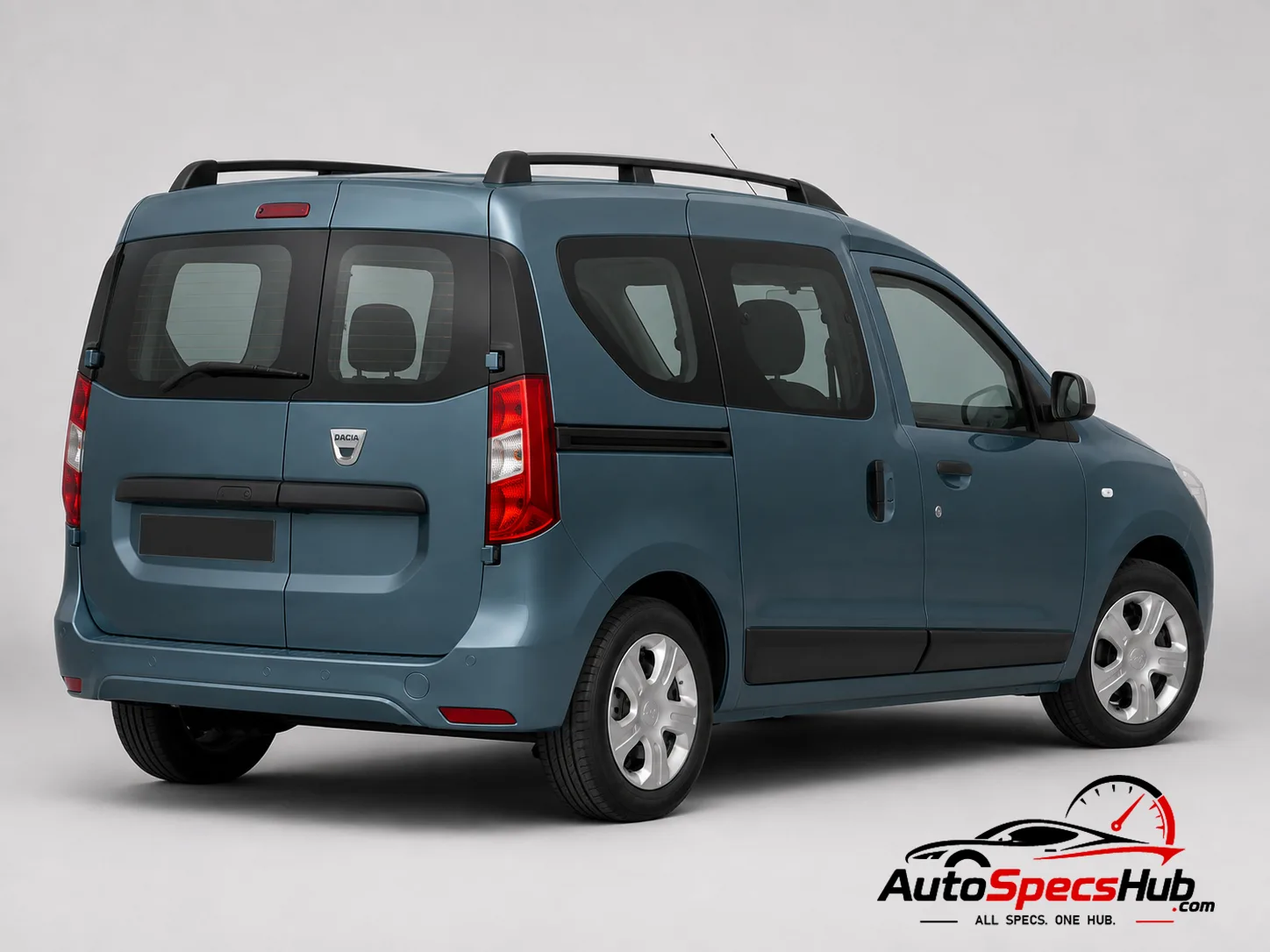 2015 Dacia Dokker SCe 100 LPG S/S rear three-quarter view