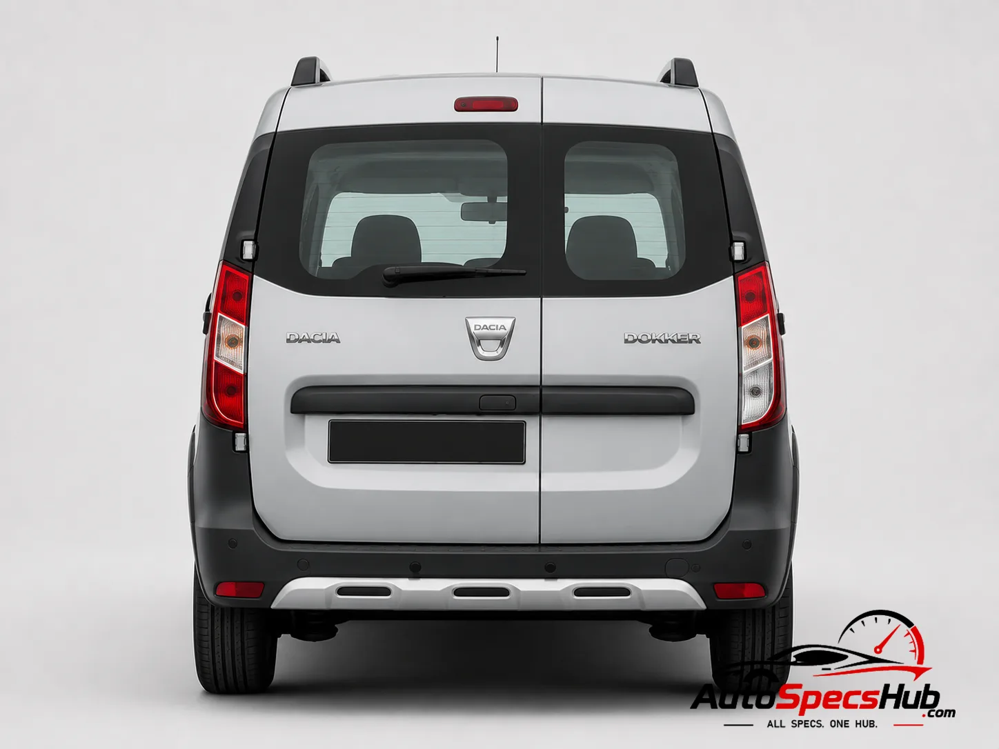2014 Dacia Dokker Stepway dCi 90 rear view