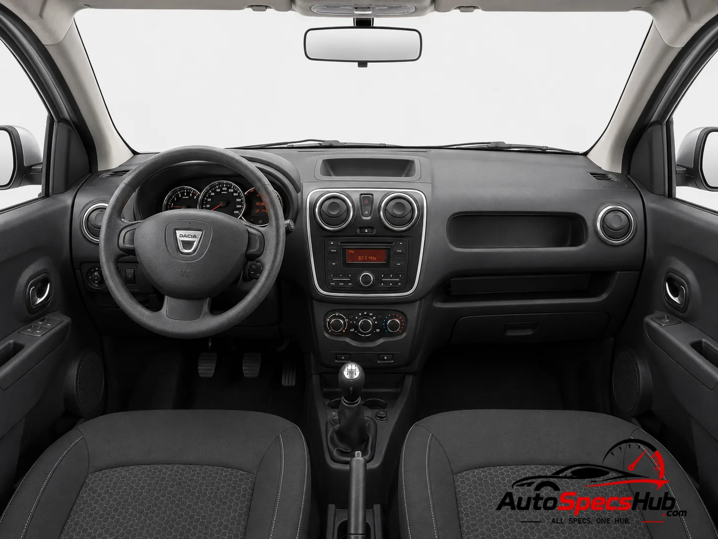 2014 Dacia Dokker Stepway dCi 90 interior dashboard and front cabin