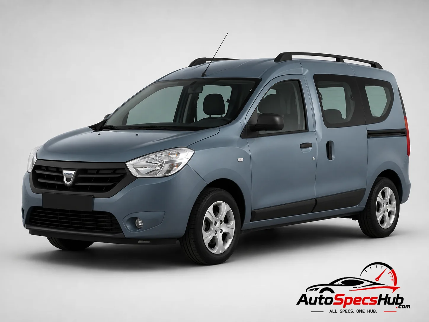 2012 Dacia Dokker 1.6 MPI 85 front three-quarter view