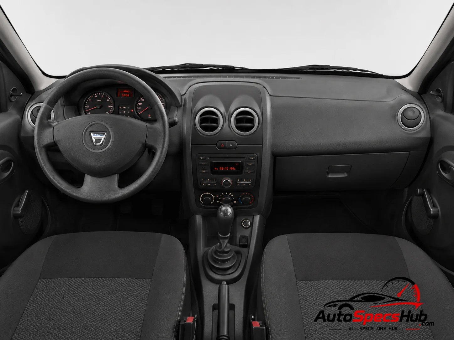 2010 Dacia Duster 1.6 16v 110 4x2 interior dashboard and front cabin