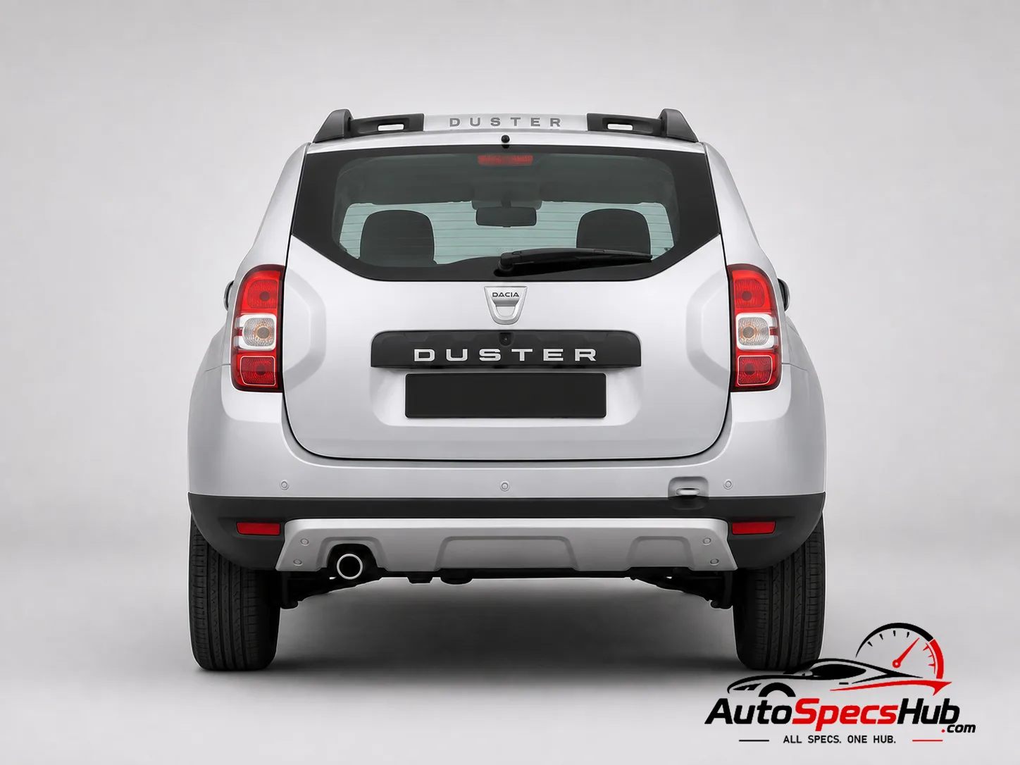 2015 Dacia Duster SCe 115 S/S rear view