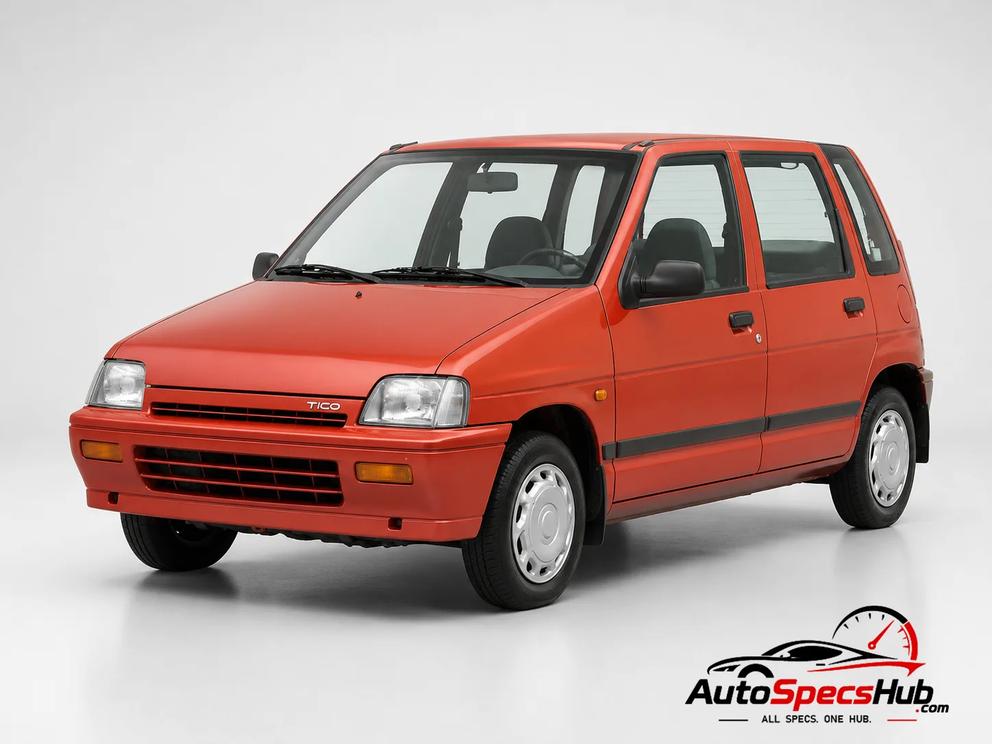 1991 Daewoo Tico front three-quarter view