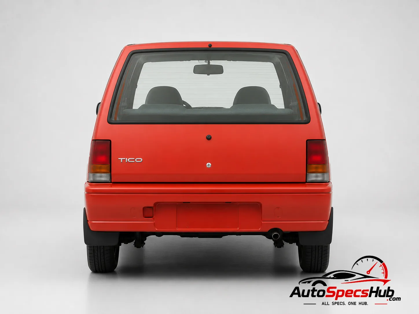 1991 Daewoo Tico rear view