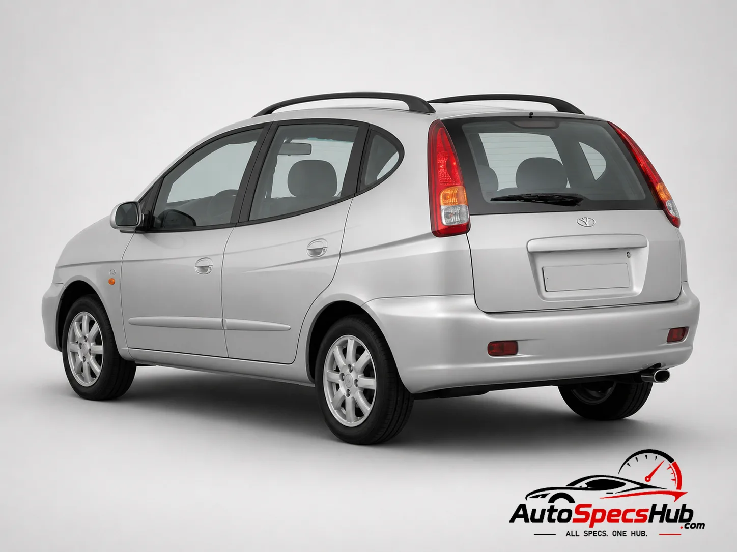 2001 Daewoo Tacuma 2.0 rear three-quarter view