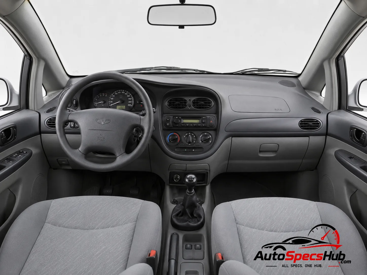 2006 Daewoo Tacuma 2.0 interior dashboard and front cabin
