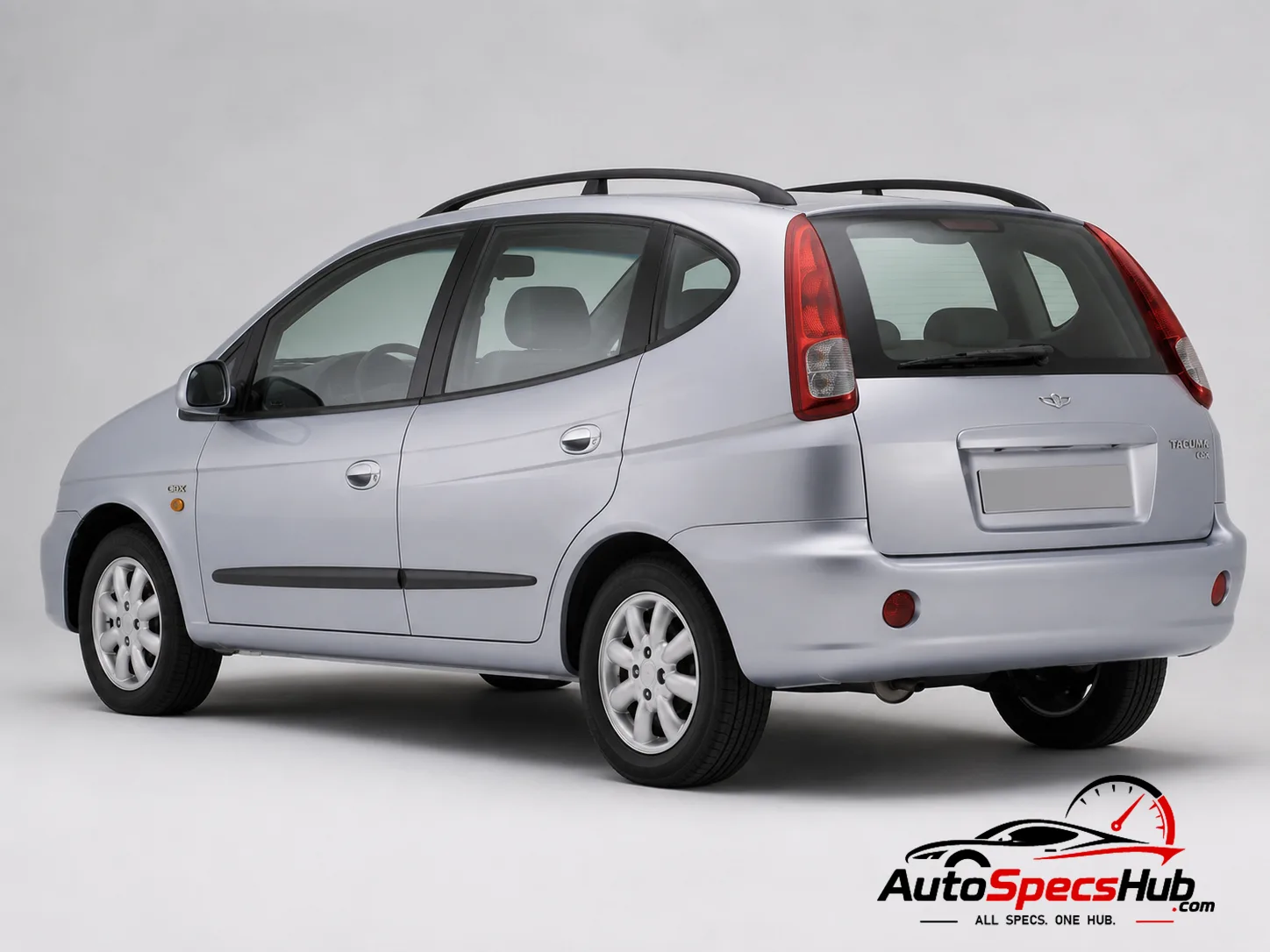 2006 Daewoo Tacuma 1.6 rear three-quarter view