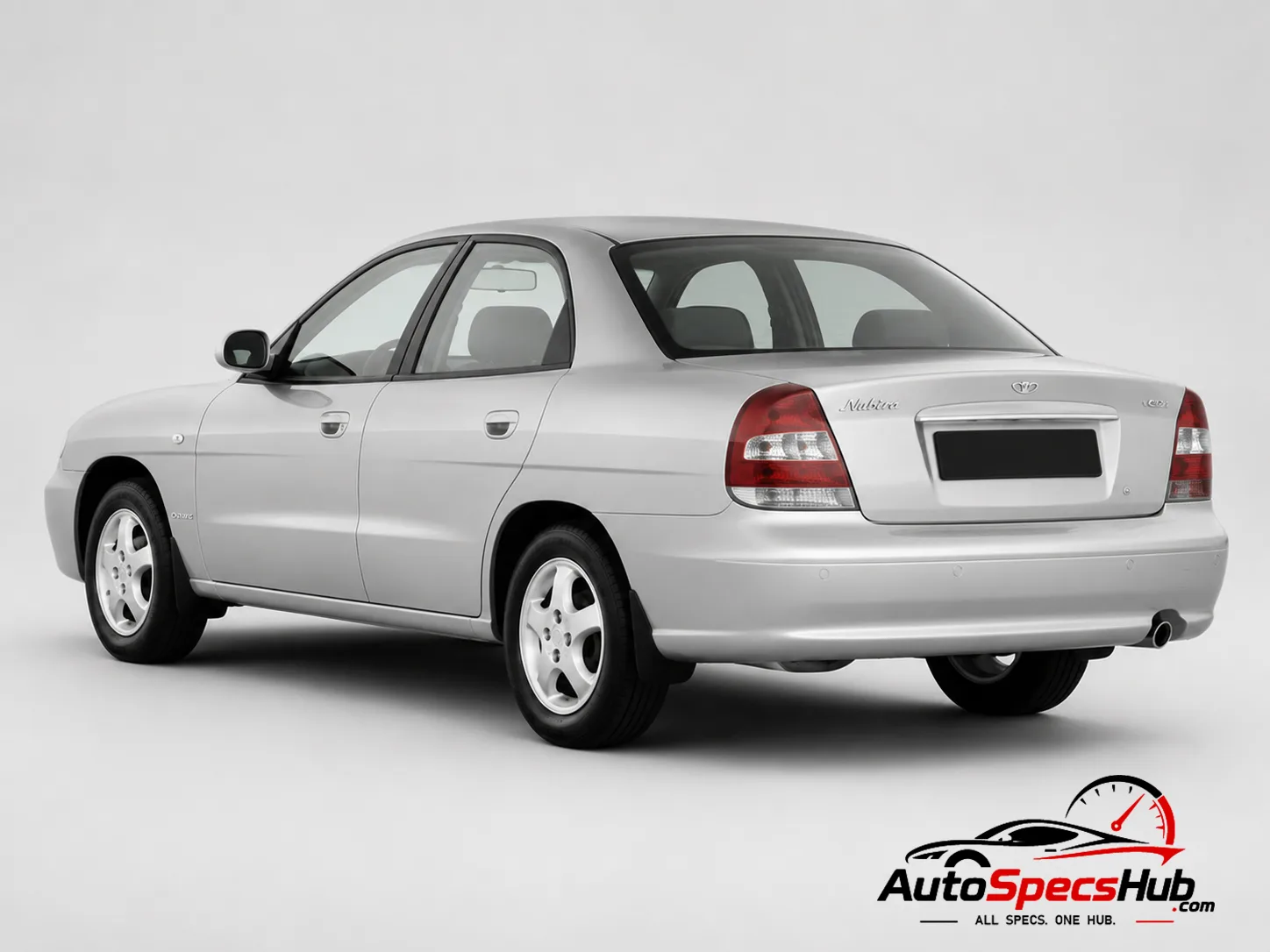 1997 Daewoo Nubira 2.0 CDX rear three-quarter view