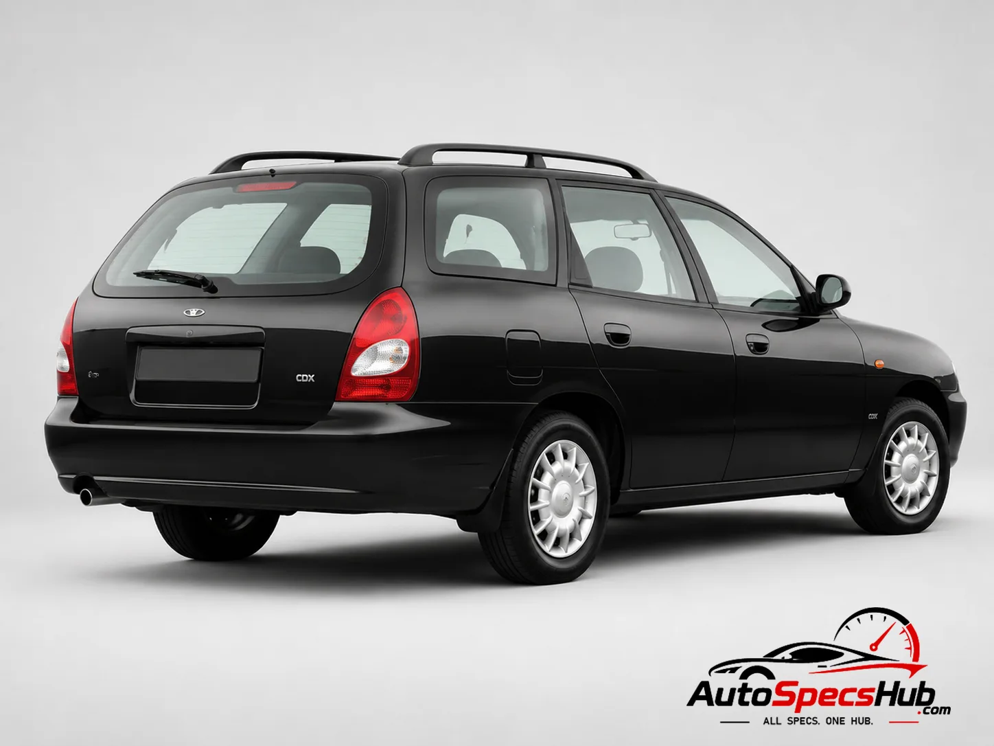 1997 Daewoo Nubira Wagon 2.0 CDX rear three-quarter view