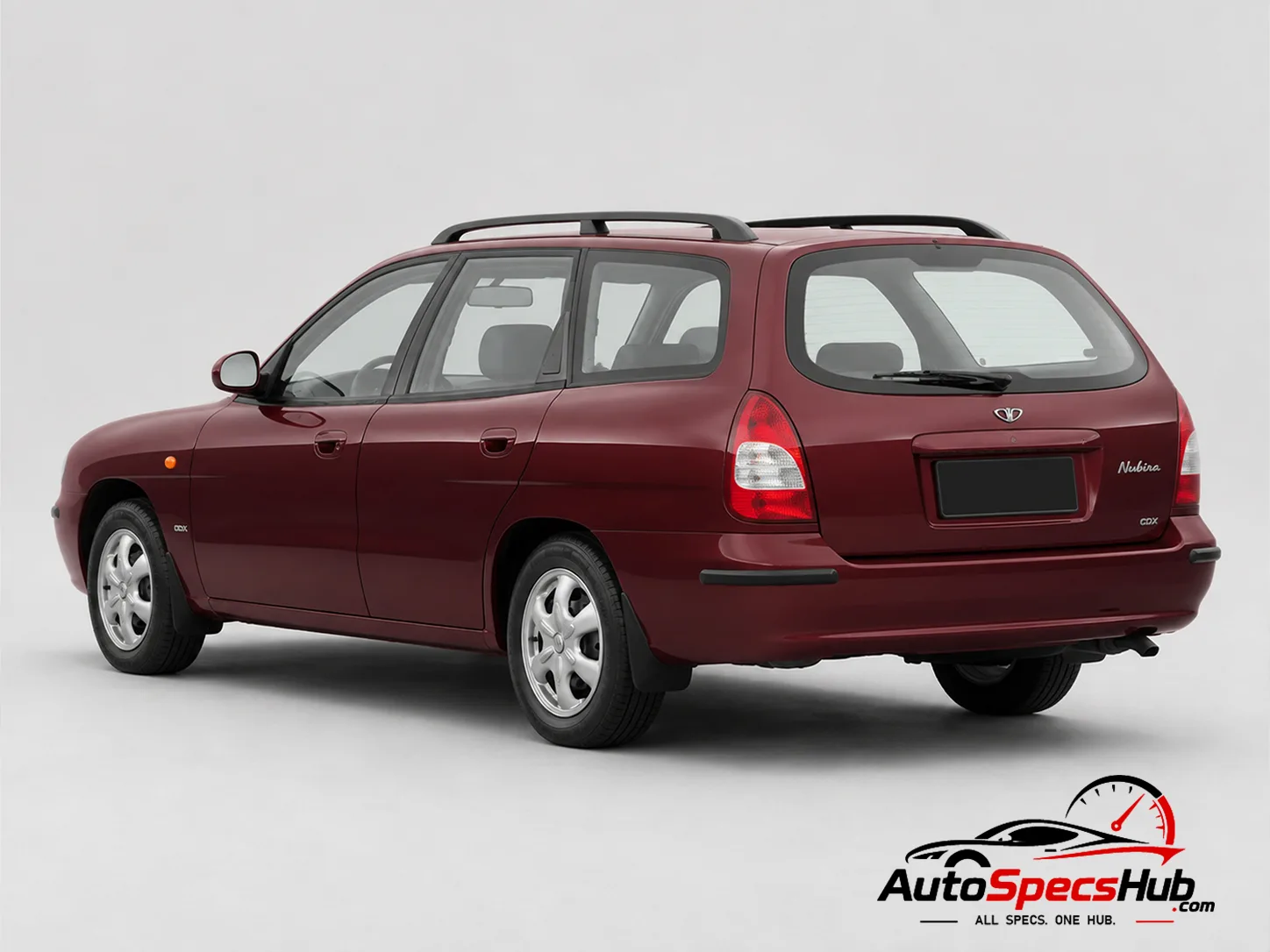 1999 Daewoo Nubira Wagon 2.0 CDX rear three-quarter view