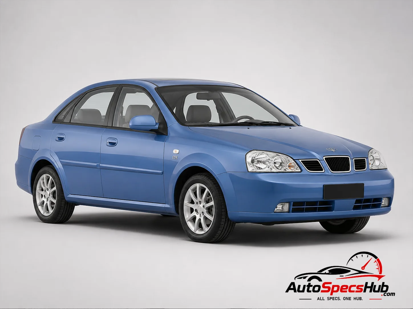 2003 Daewoo Nubira 1.6 front three-quarter view