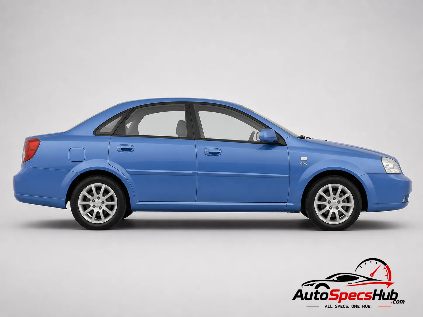 2003 Daewoo Nubira 1.6 side profile
