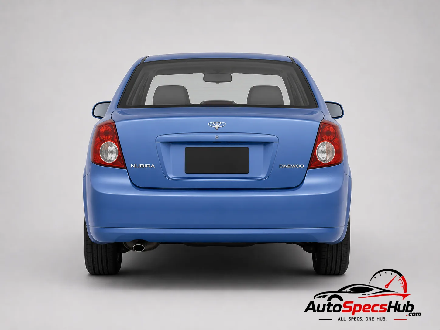 2003 Daewoo Nubira 1.6 rear view