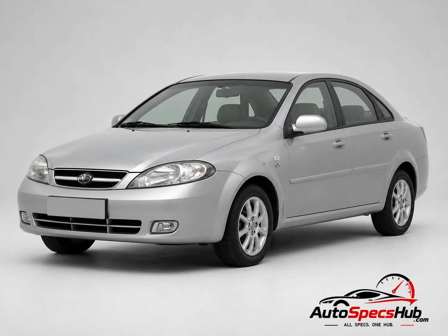 2004 Daewoo Lacetti 1.8 front three-quarter view