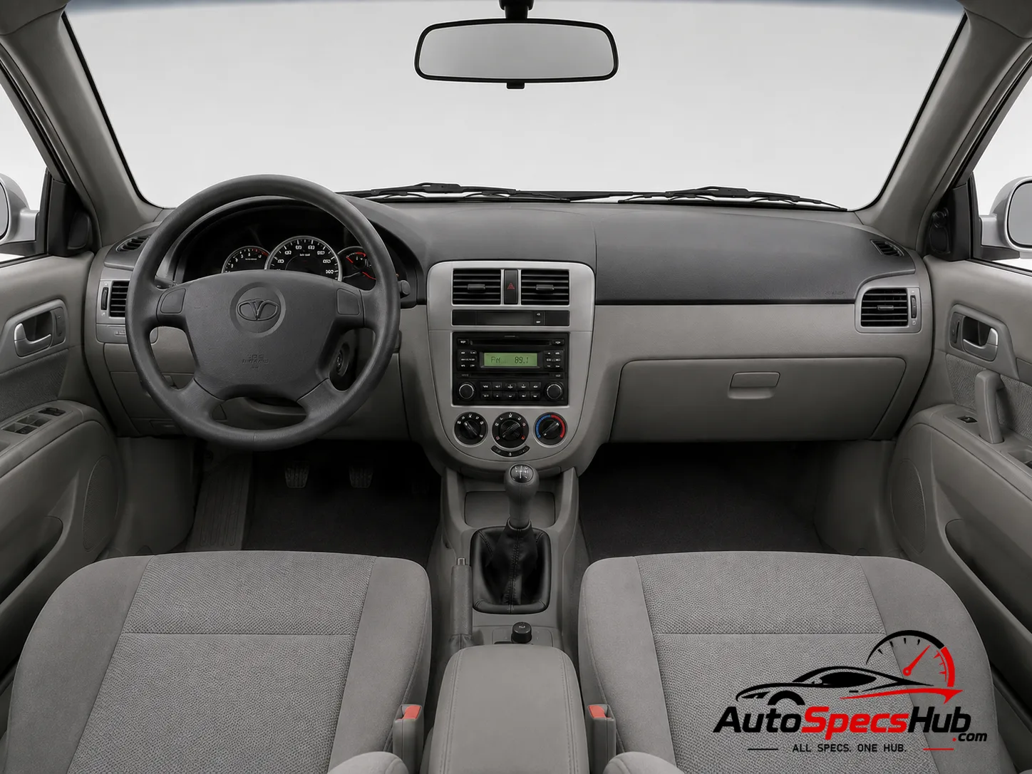 2004 Daewoo Lacetti 1.8 interior dashboard and front cabin