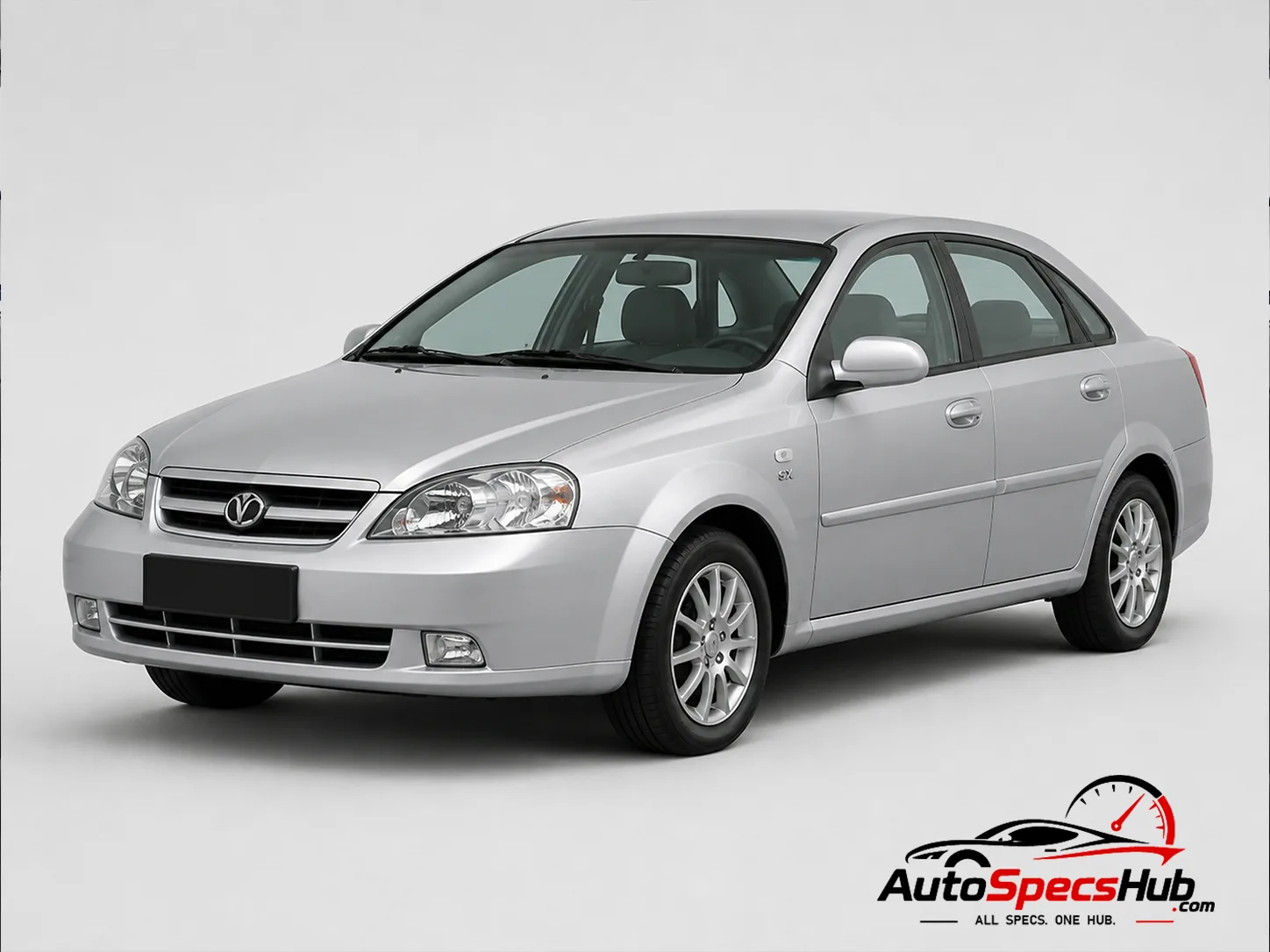 2004 Daewoo Lacetti 1.6 front three-quarter view