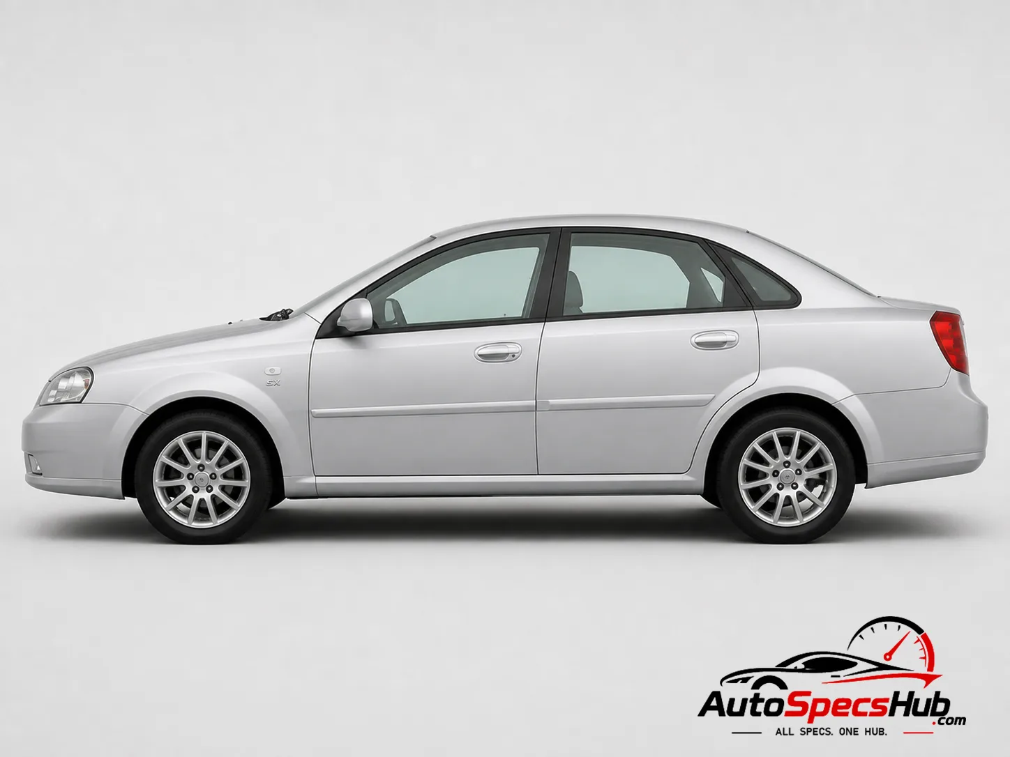 2004 Daewoo Lacetti 1.4 side profile