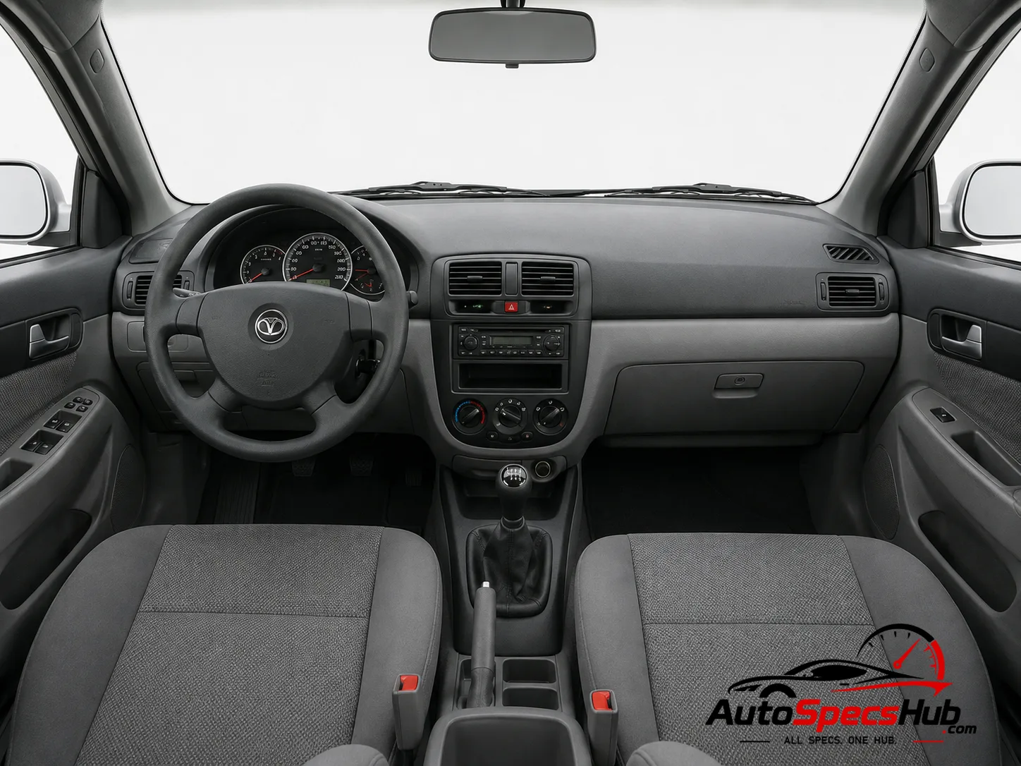 2004 Daewoo Lacetti 1.4 interior dashboard and front cabin