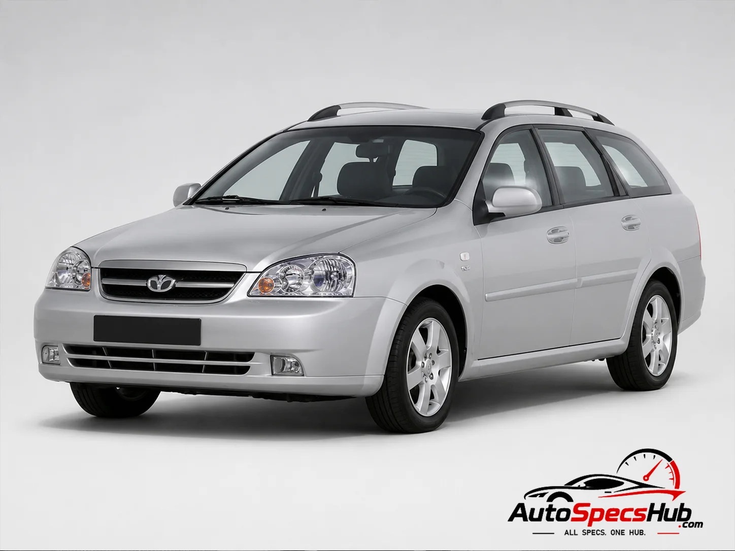 2004 Daewoo Nubira Wagon 1.8 front three-quarter view