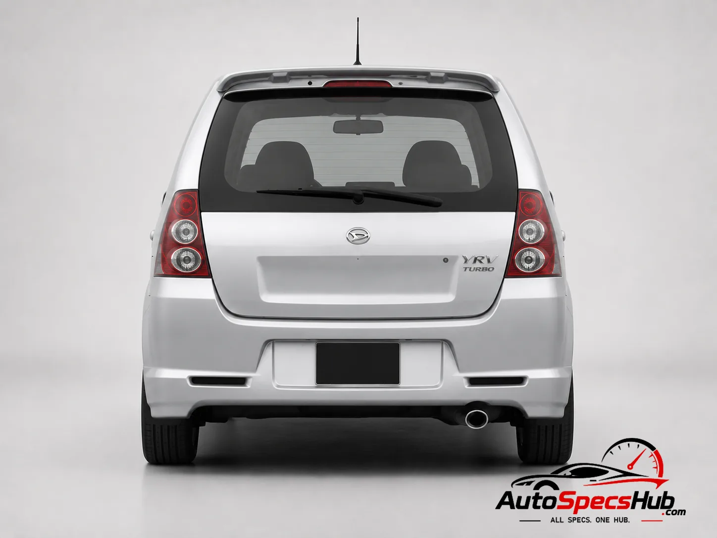 2002 Daihatsu YRV 1.3 Turbo rear view
