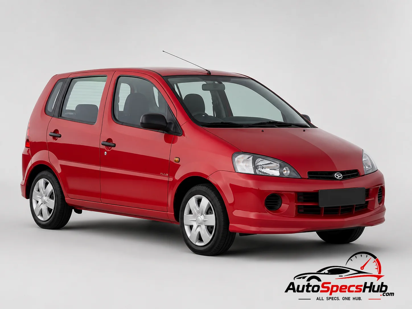 2001 Daihatsu YRV 1.3 AWD front three-quarter view