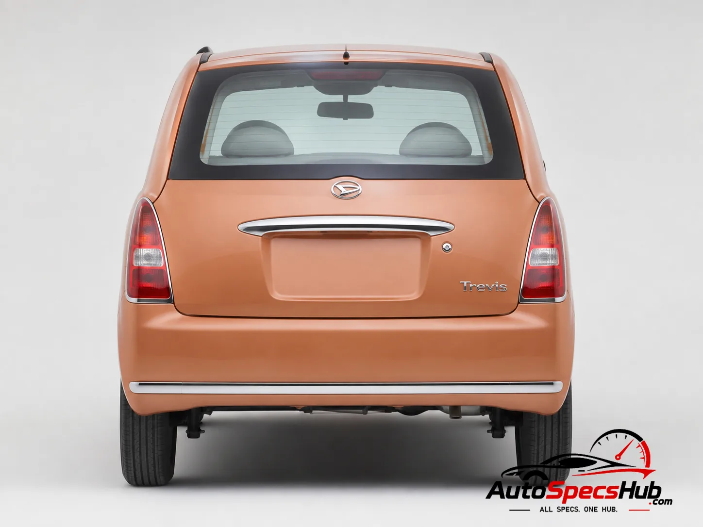 2006 Daihatsu Trevis rear view
