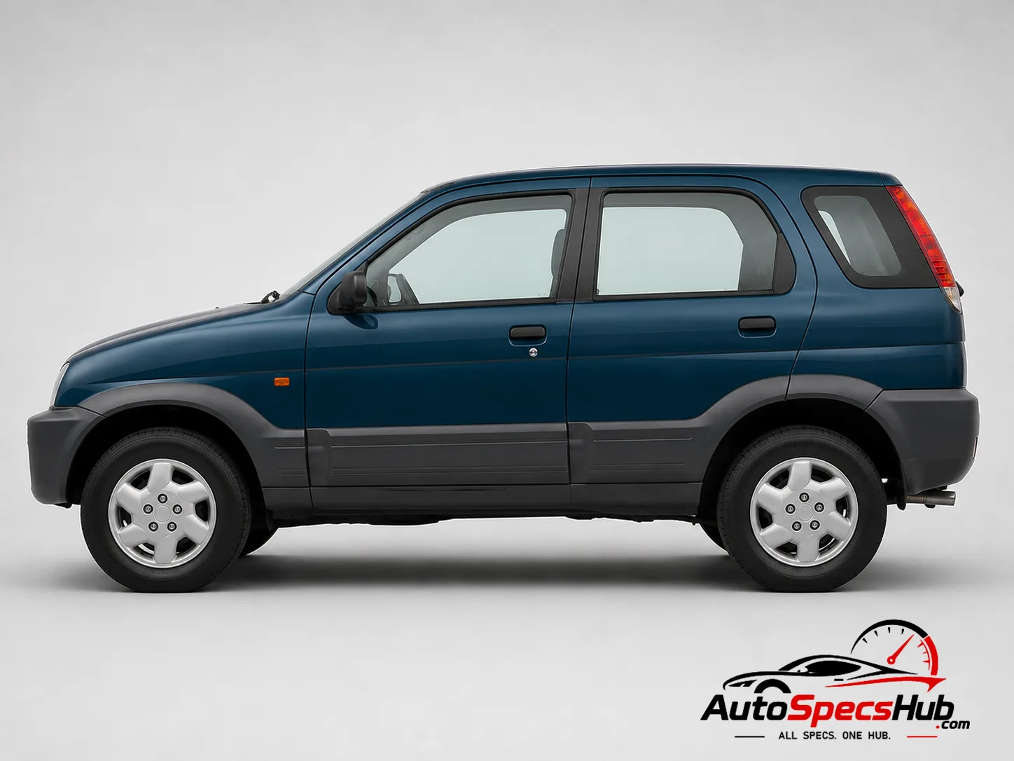 1998 Daihatsu Terios CX side profile