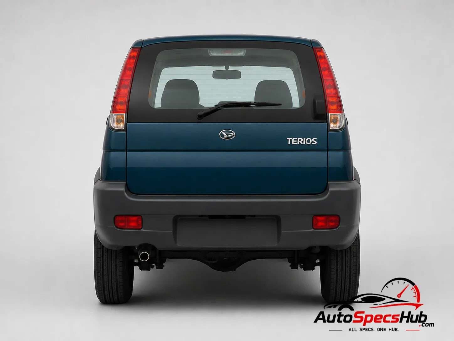 1998 Daihatsu Terios CX rear view