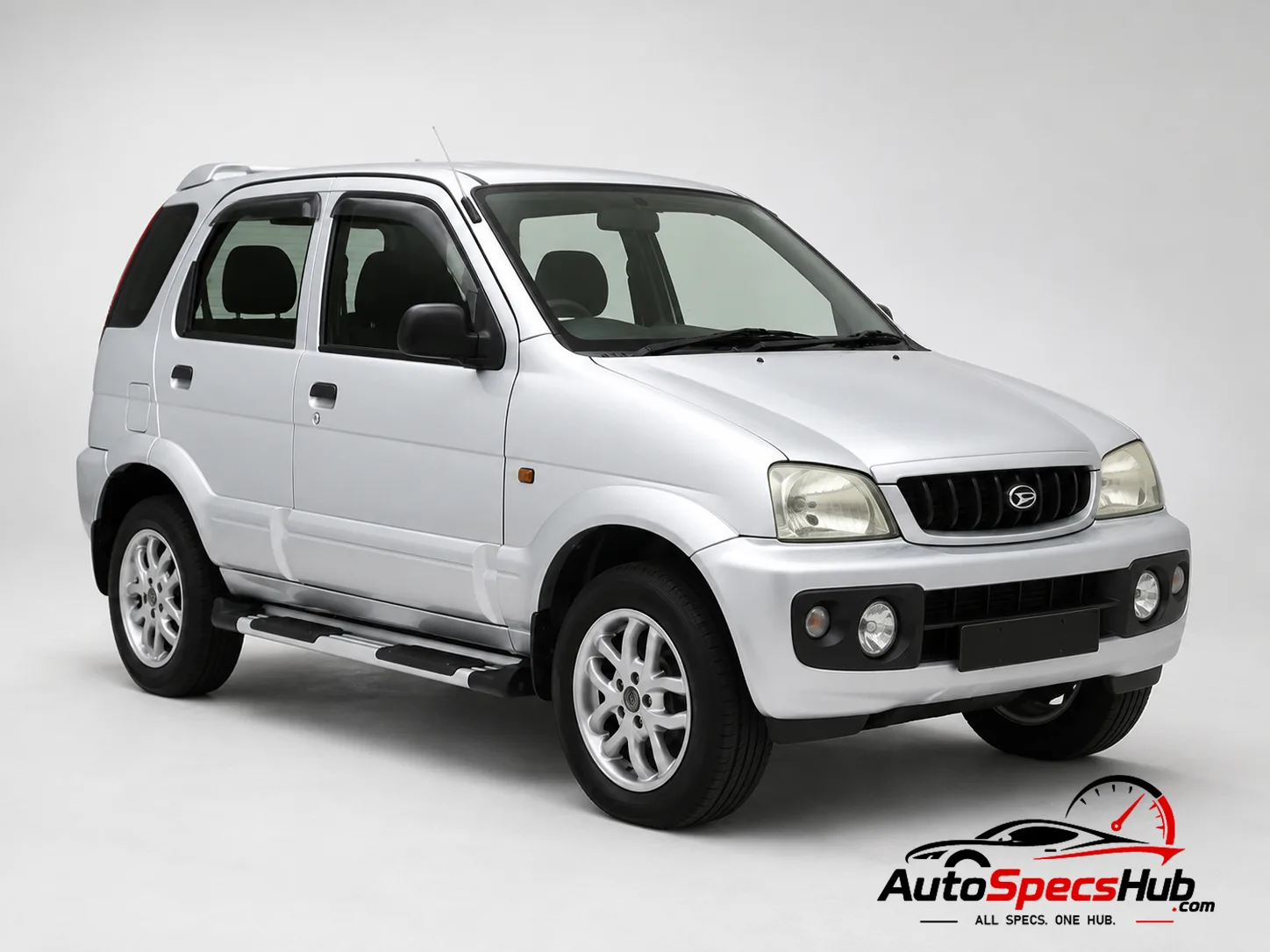 2003 Daihatsu Terios 1.3 front three-quarter view