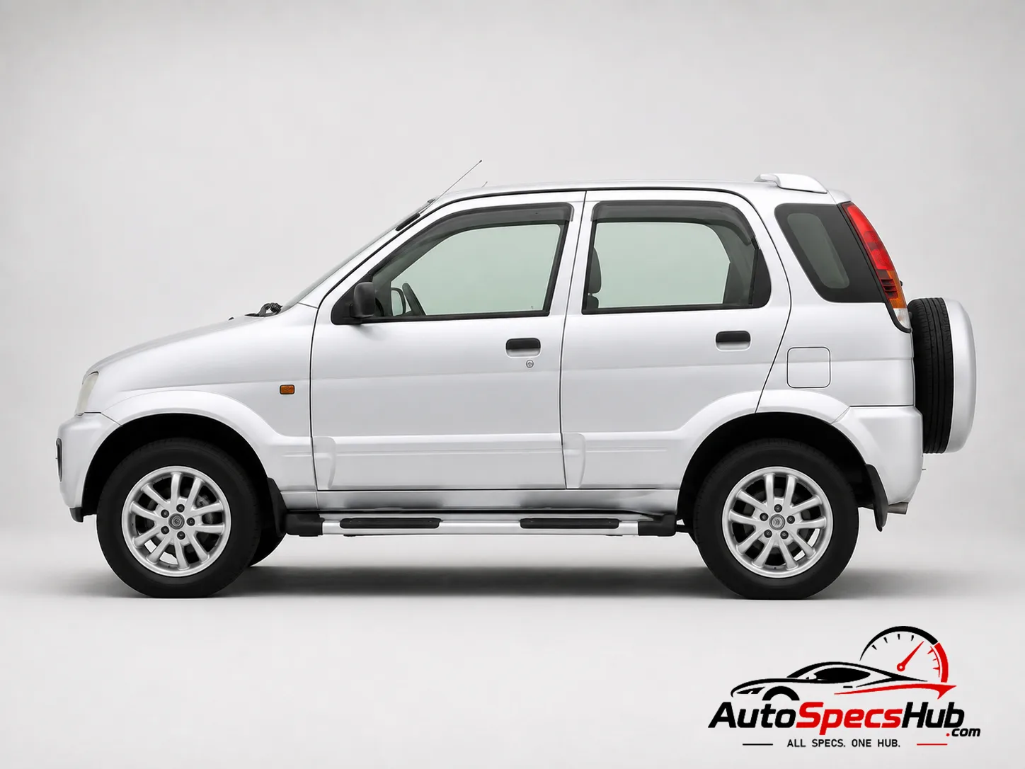 2003 Daihatsu Terios 1.3 side profile