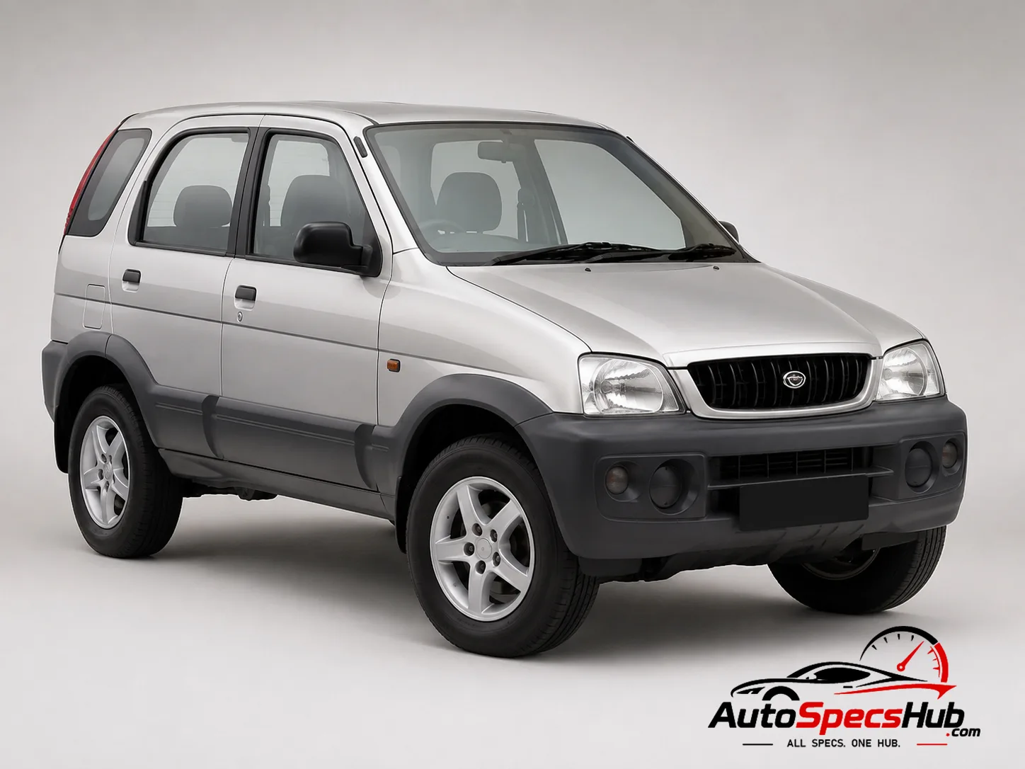 2001 Daihatsu Terios 1.3 4x4 front three-quarter view