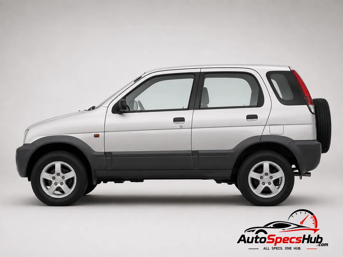 2001 Daihatsu Terios 1.3 4x4 side profile