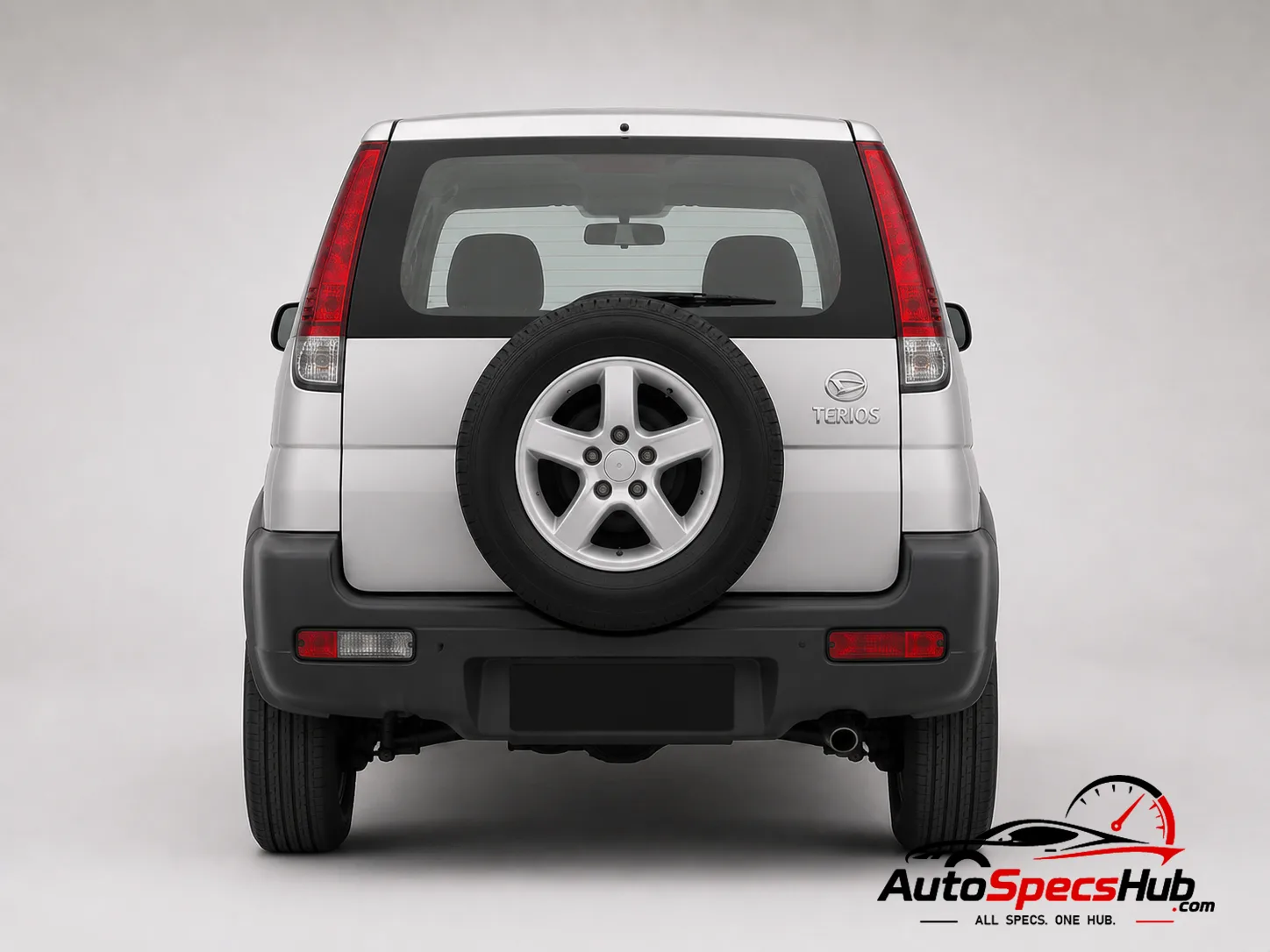 2001 Daihatsu Terios 1.3 4x4 rear view