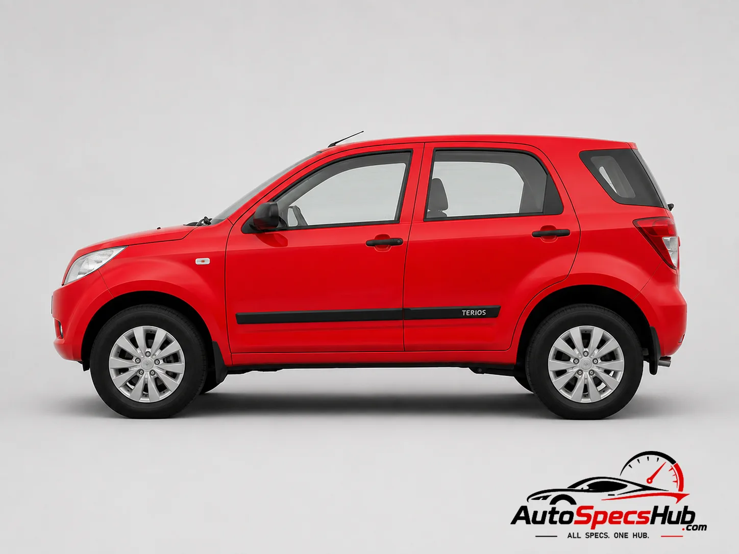 2008 Daihatsu Terios 1.5 2WD side profile