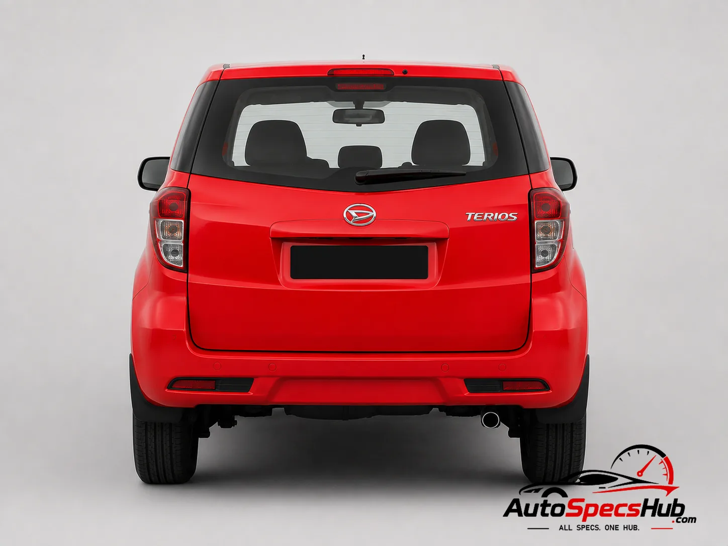 2008 Daihatsu Terios 1.5 2WD rear view
