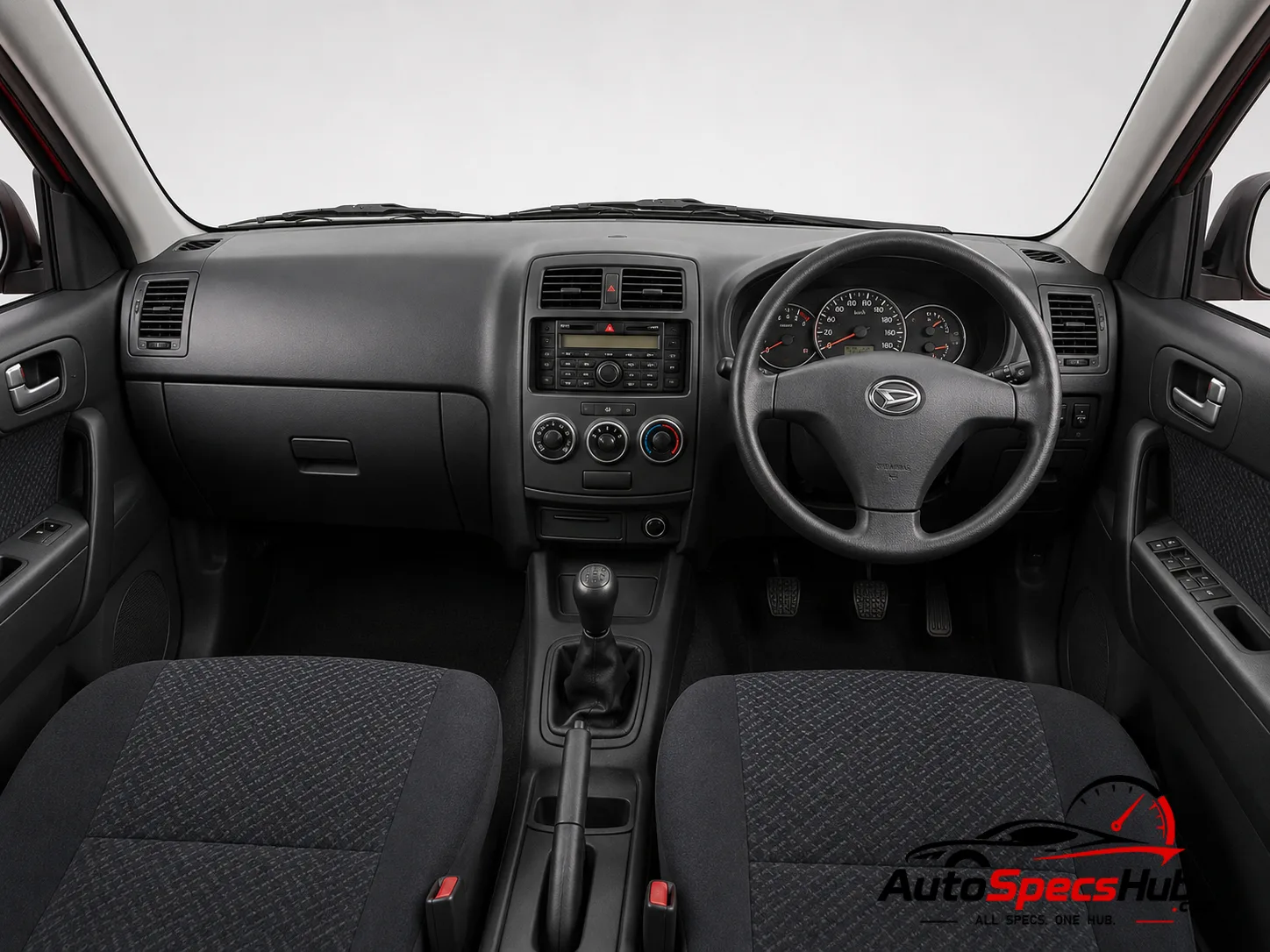 2008 Daihatsu Terios 1.5 2WD interior dashboard and front cabin