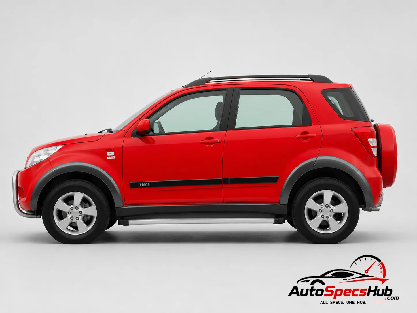 2006 Daihatsu Terios 1.5 4WD side profile
