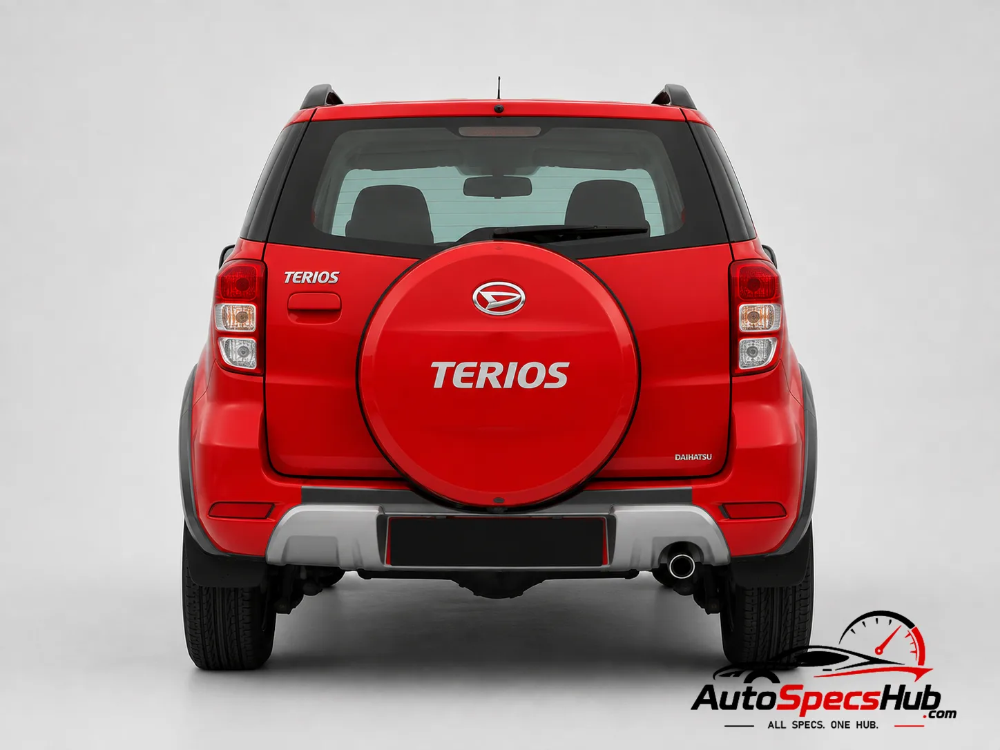 2006 Daihatsu Terios 1.5 4WD rear view