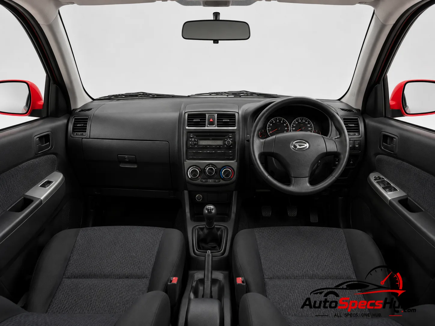 2006 Daihatsu Terios 1.5 4WD interior dashboard and front cabin