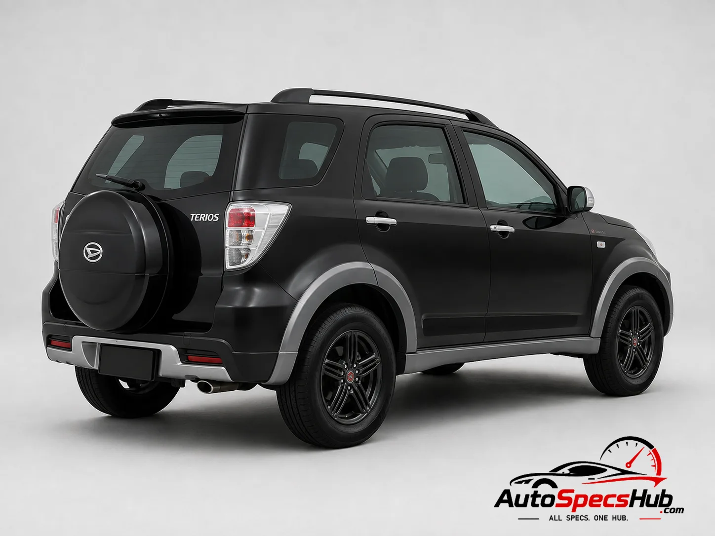 2009 Daihatsu Terios 1.5 2WD rear three-quarter view